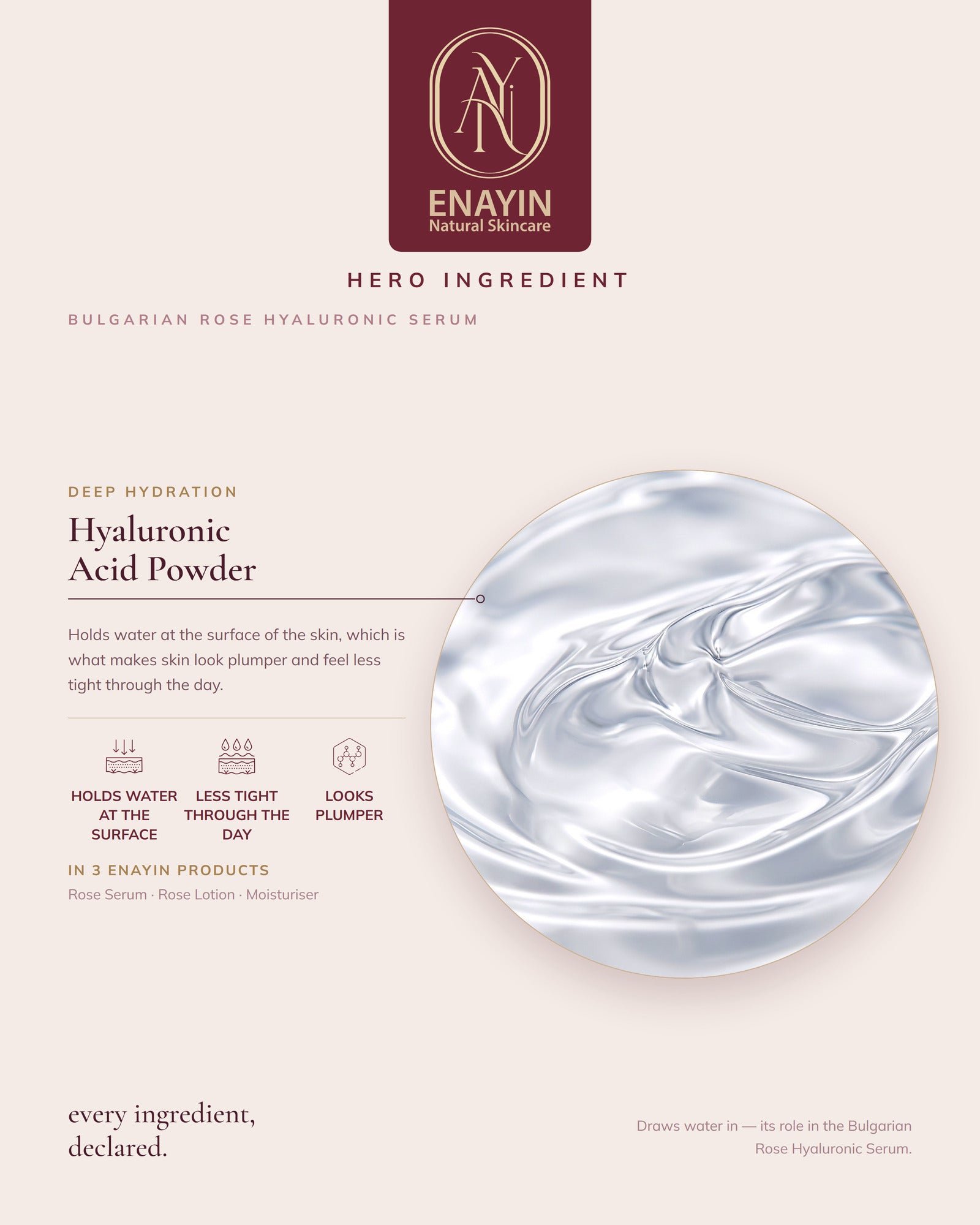 Rose Hyaluronic Serum