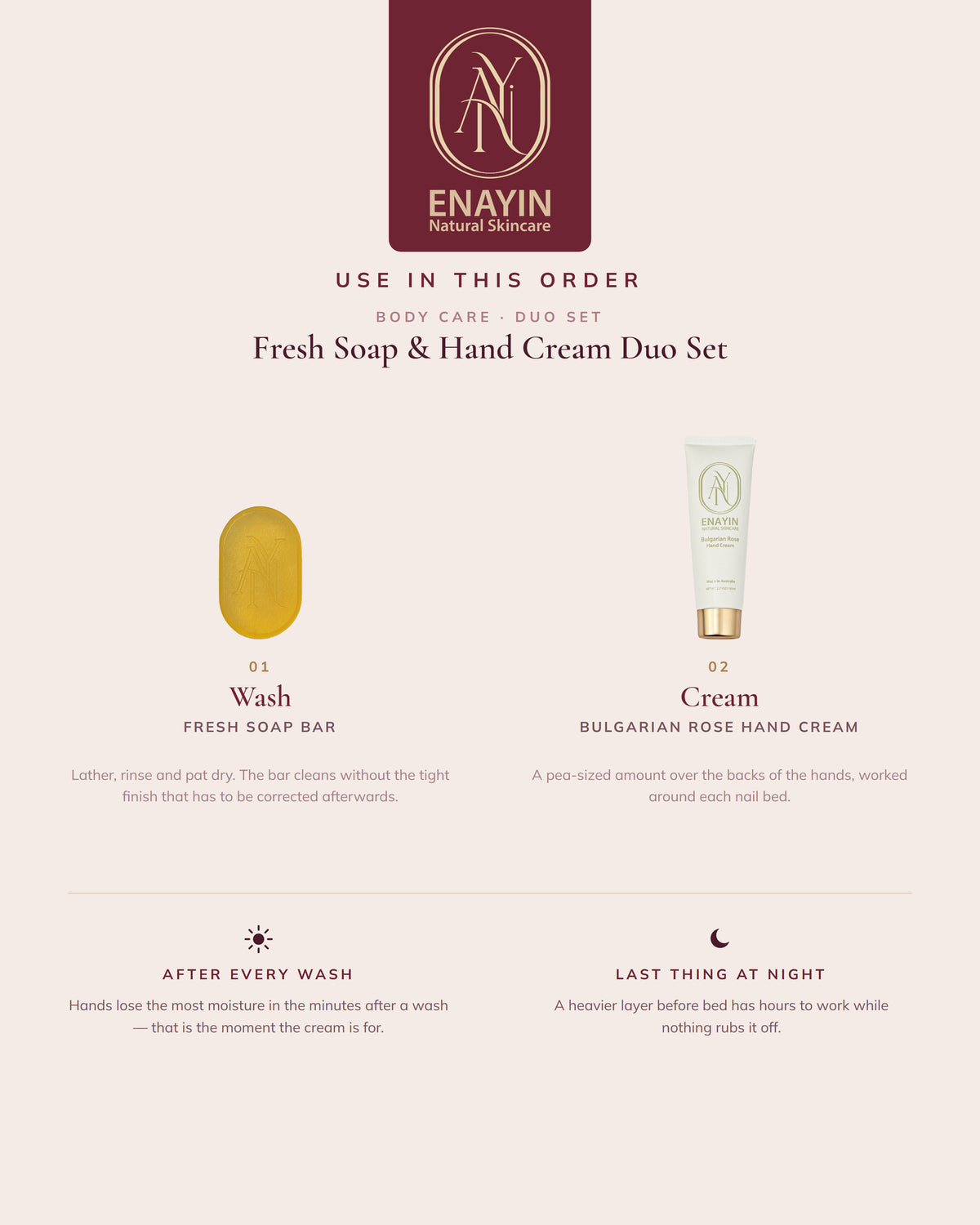 Gift Set: Fresh Soap & Hand Cream Duo