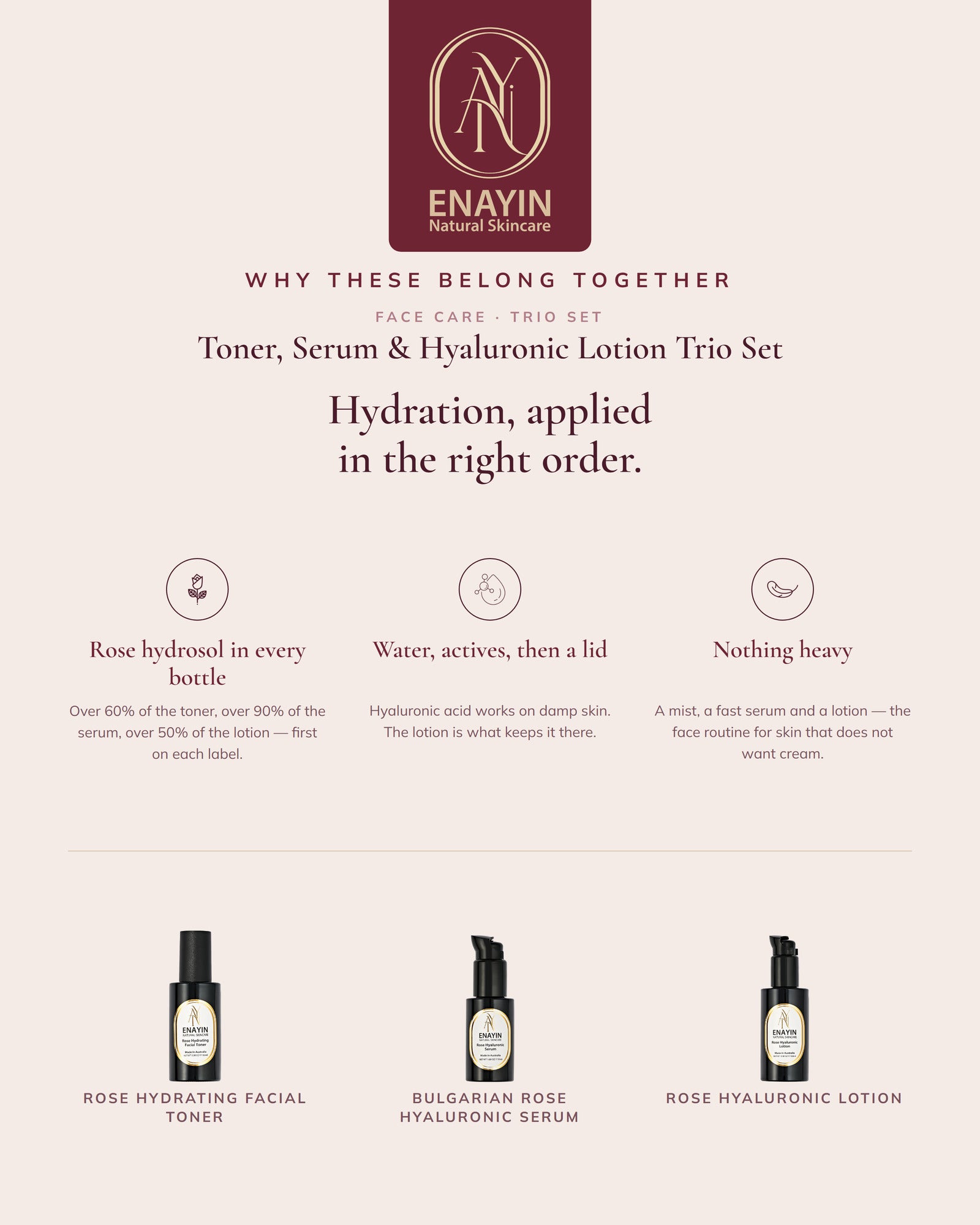 Gift Set: Hydration Trio