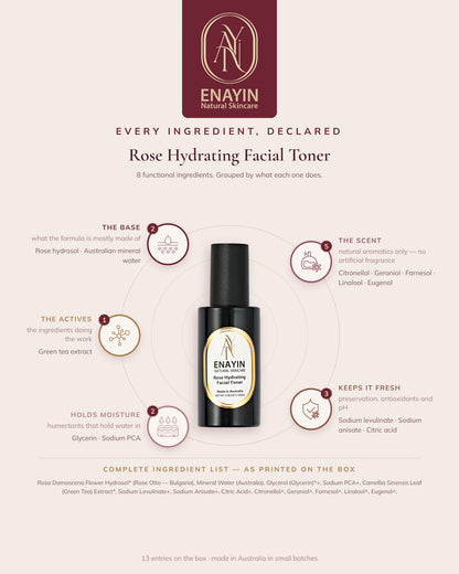 Rose Hydrating Facial Toner
