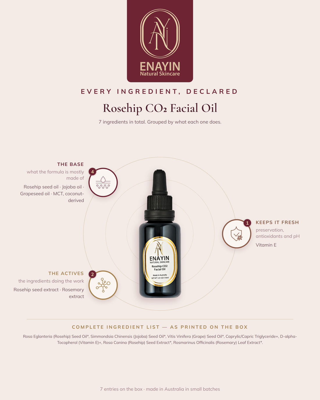 Rosehip CO2 Facial Oil