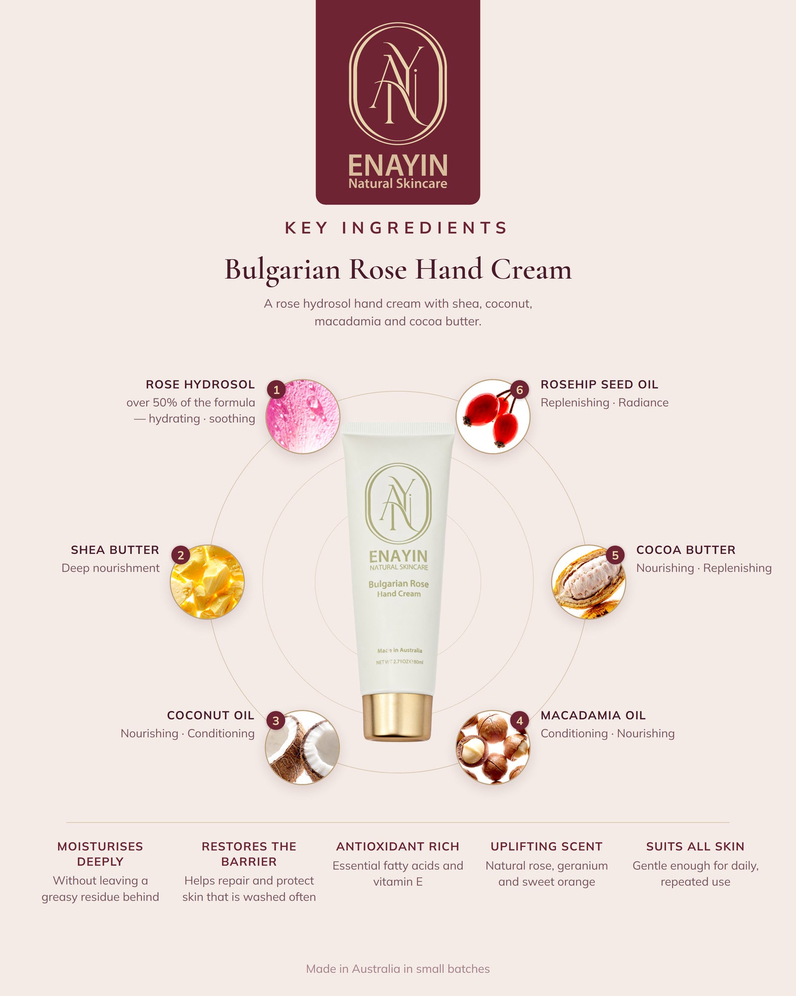 Bulgarian Rose Hand Cream