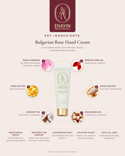 Bulgarian Rose Hand Cream