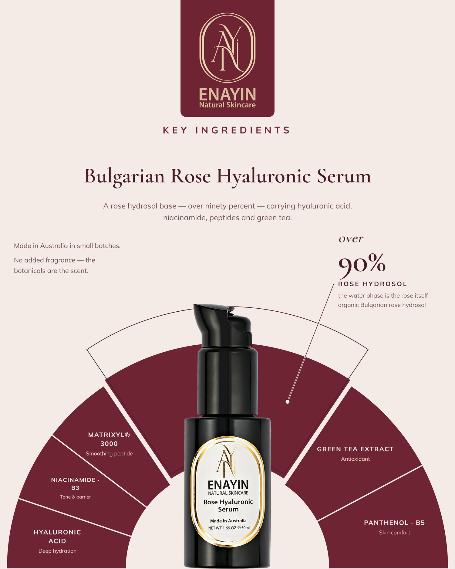 Rose Hyaluronic Serum