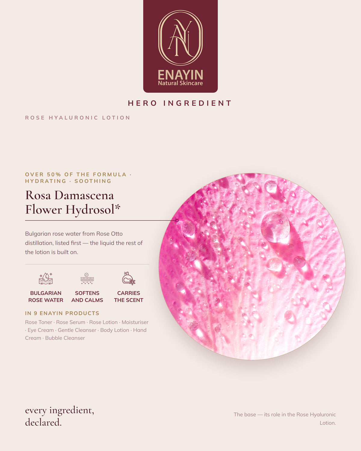 Rose Hyaluronic Lotion