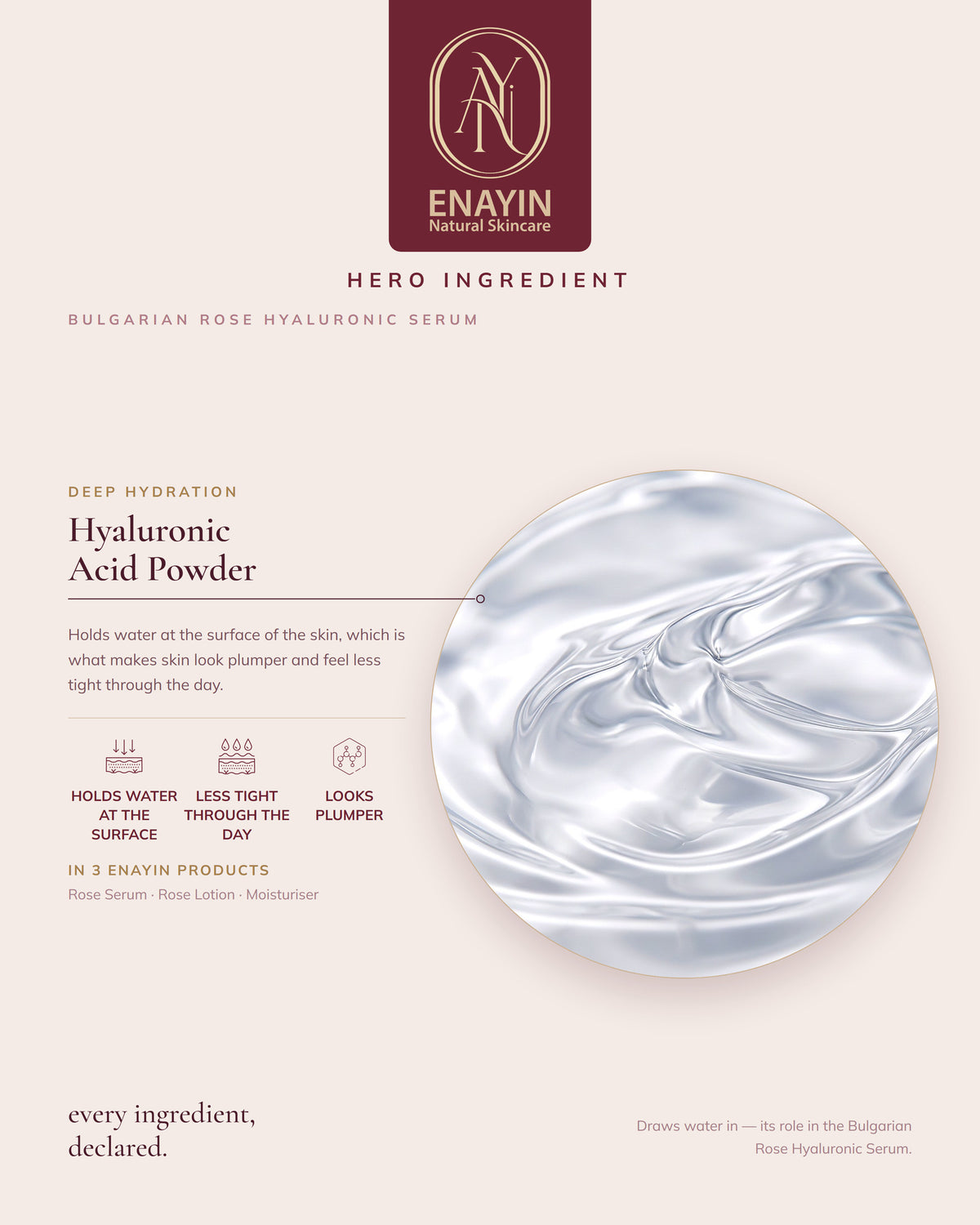 Rose Hyaluronic Serum