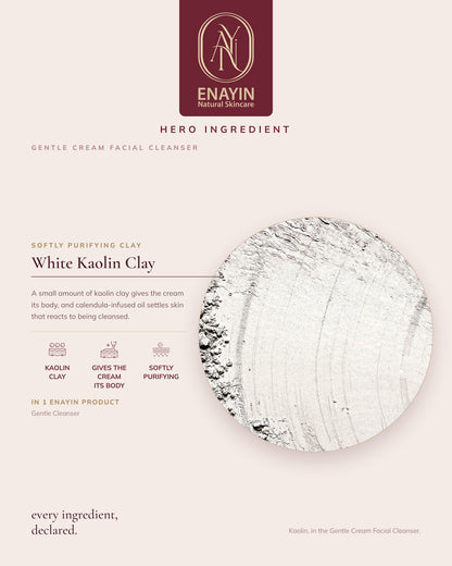 Gentle Cream Facial Cleanser