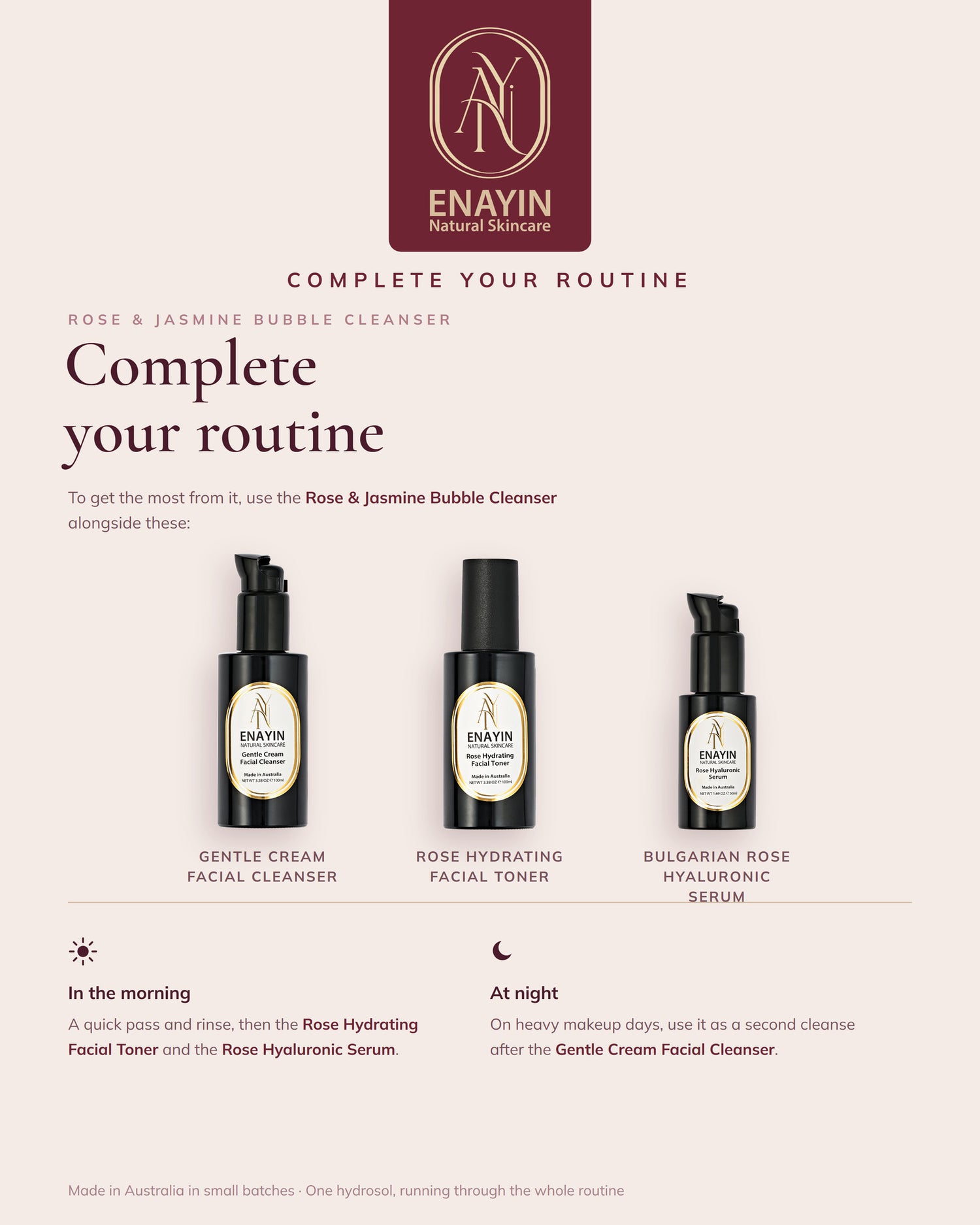 Rose &amp; Jasmine Bubble Cleanser
